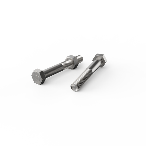 Zenith Hex Head Bolt - M10 x 75mm - 10 Pack - Stainless Steel 304 - Rust Resistant - SuperSaverAU - view 1