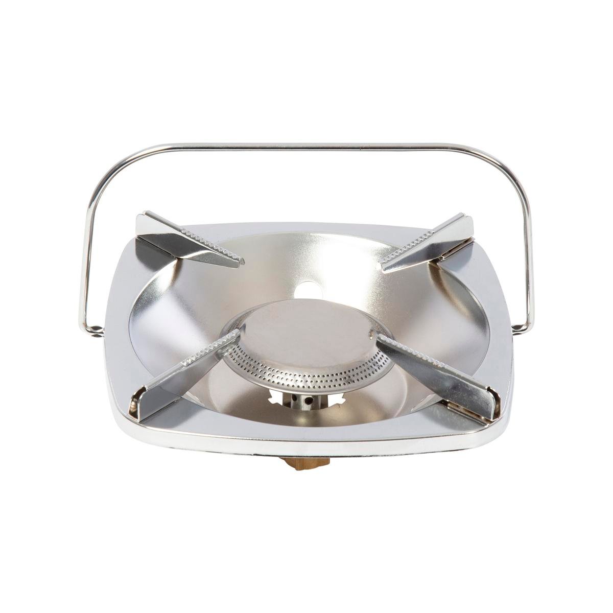 Gasmate Single Burner Portable LPG Camping Stove Chrome Steel