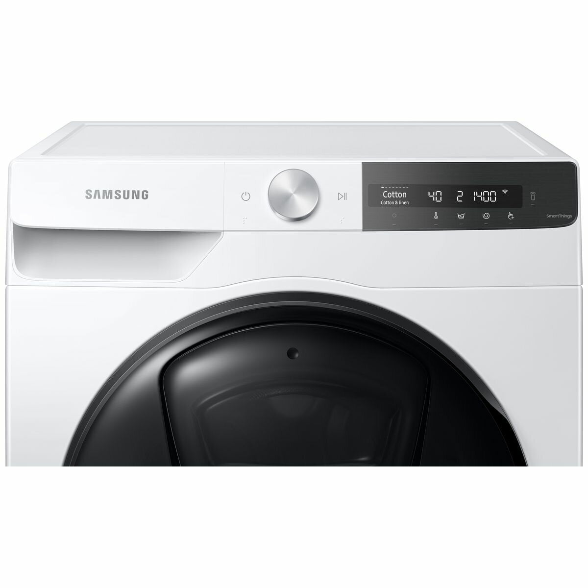 Samsung 10kg AddWash Front Load Washing Machine - 5 Star Energy, Steam Wash, Super Speed - WW10T754DBT