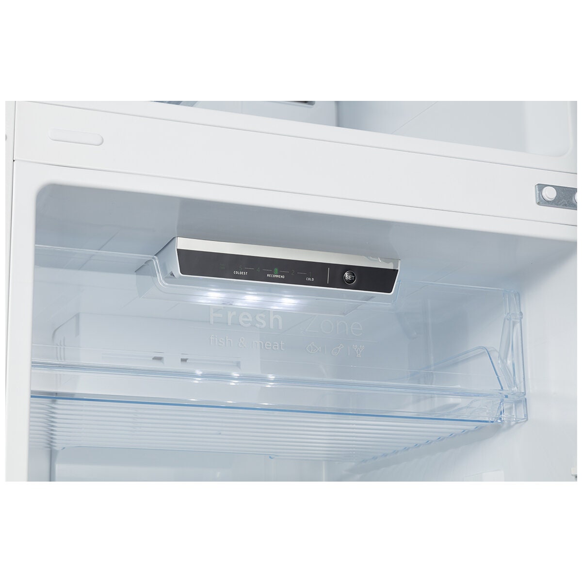 CHiQ 348L Top Mount Fridge - White with Total Frost Free and Fast Cool Function - CTM348NW5E