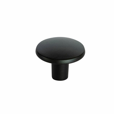 Taskmaster 30mm Matte Black Cabinet Knob - 1 Pack - Contemporary Design - SuperSaverAU - view 1