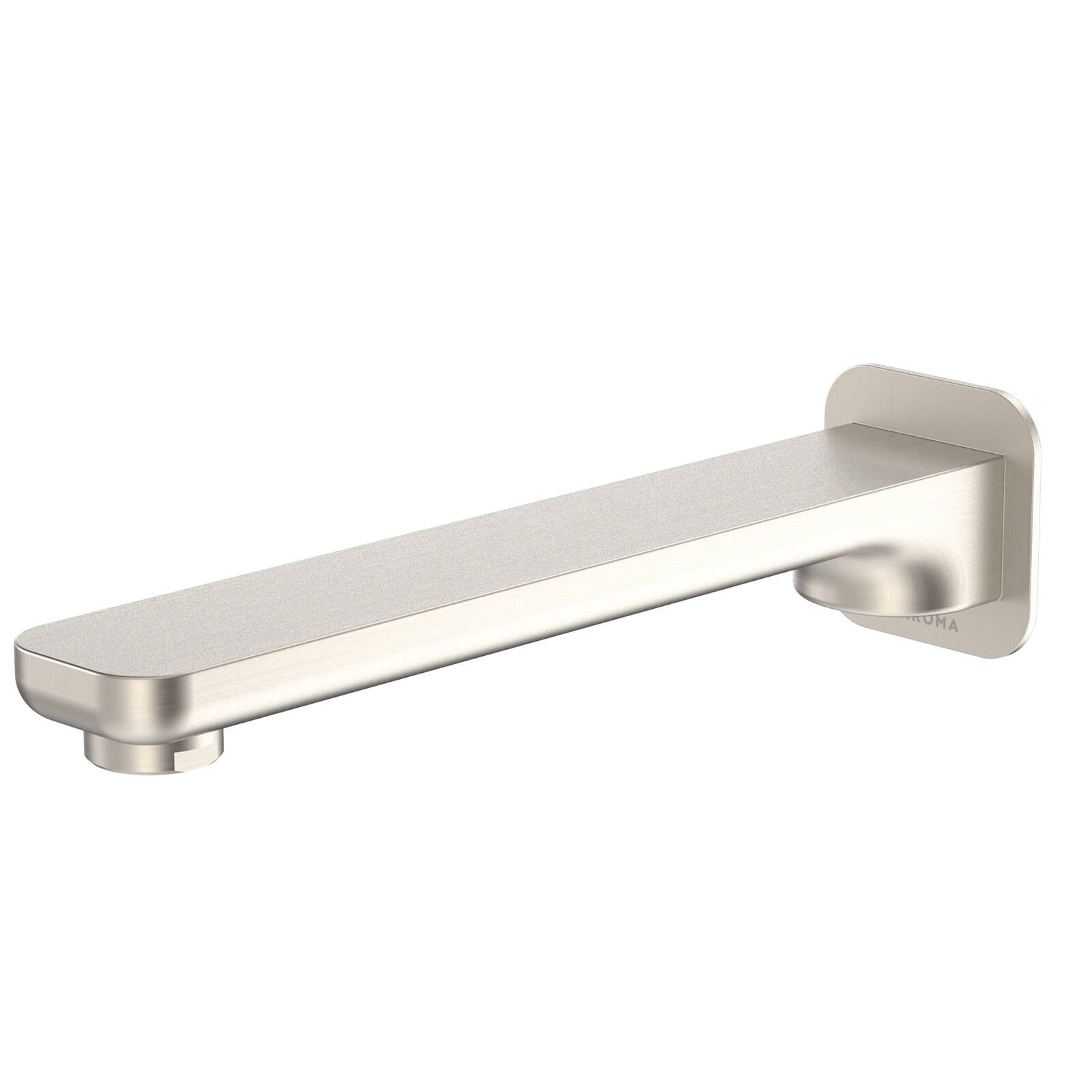 Caroma Luna Lead Free Basin/Bath Wall Outlet Brushed Nickel 6 Star WELS 4.5L/min