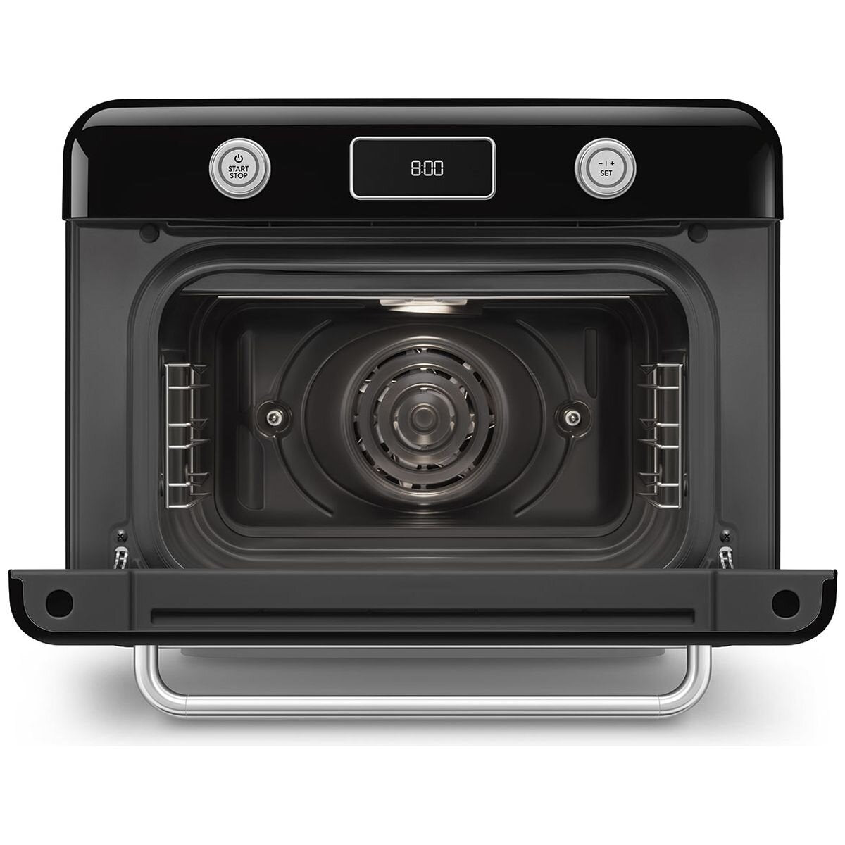 Smeg Retro Style Benchtop Combi-Steam Oven 30L - Galileo Combi-Steam, Black Finish - COF01BLAU