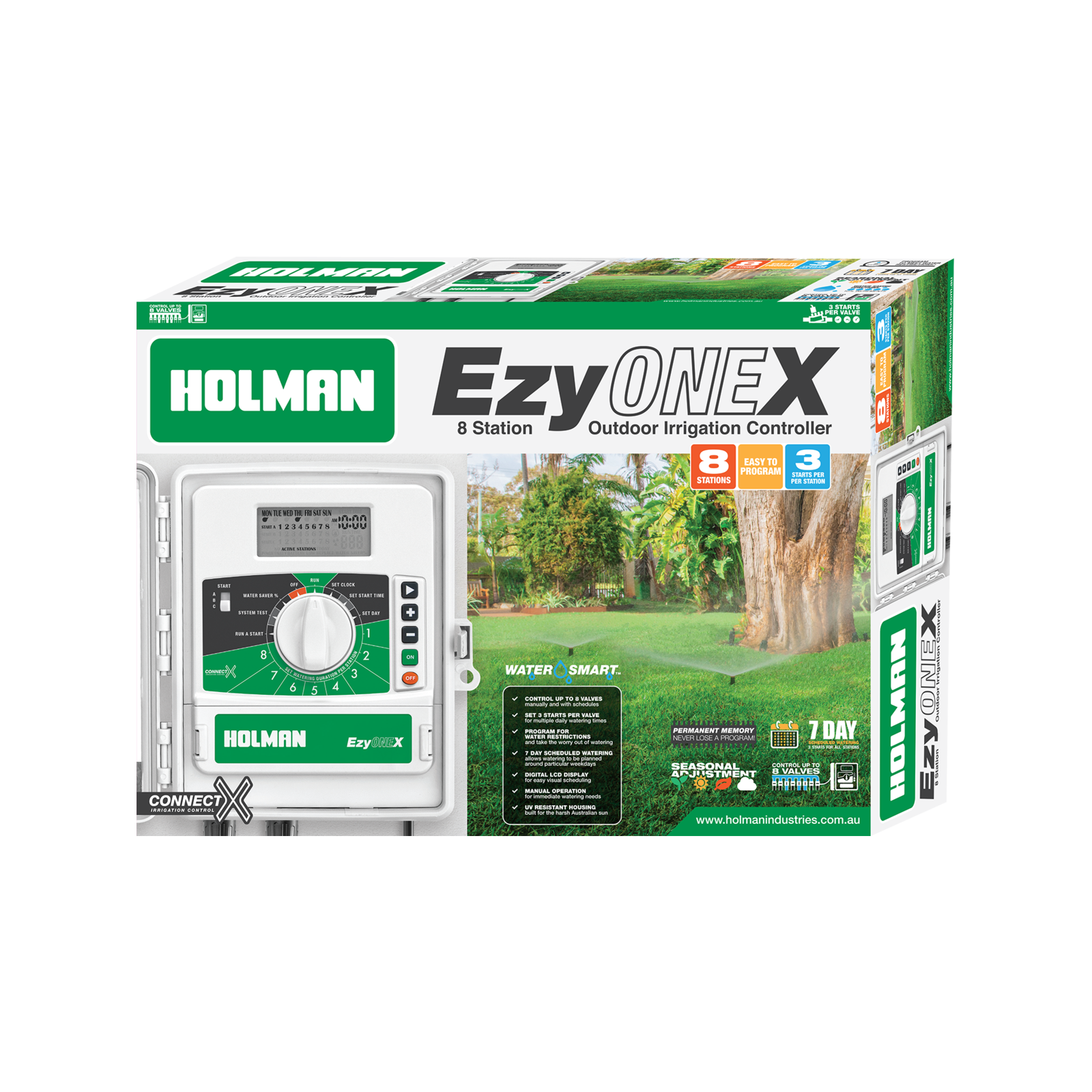 Holman EzyOne X 8 Station Irrigation Controller CO1318