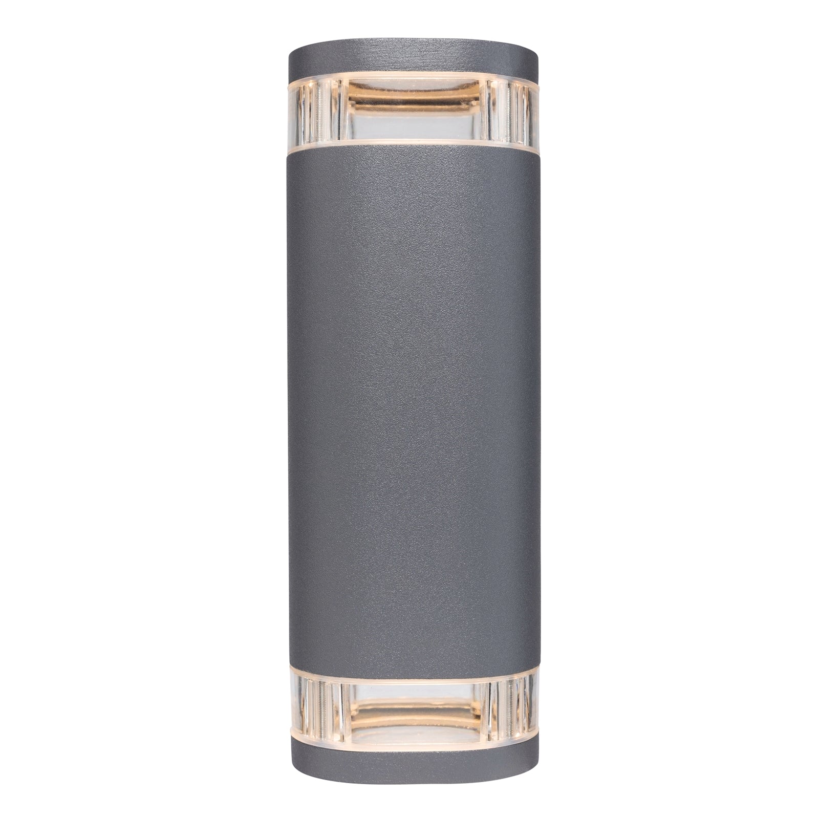 Brilliant Lighting Ventnor 8W Charcoal LED Up Down Wall Light Weather Resistant GU10 240V