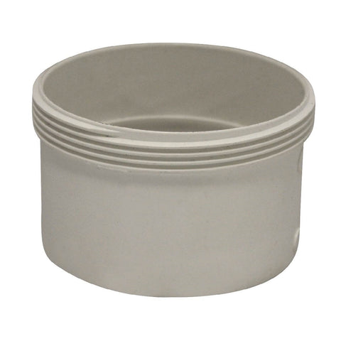 Holman 100mm PVC DWV Male Thread Adaptor, Underground Rated, Glued