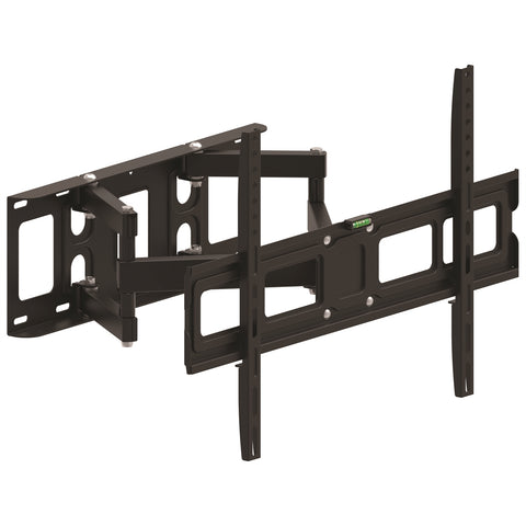 Click Full Motion TV Wall Mount with Tilt and Swivel - 32-65" Steel, Black ME20MDW