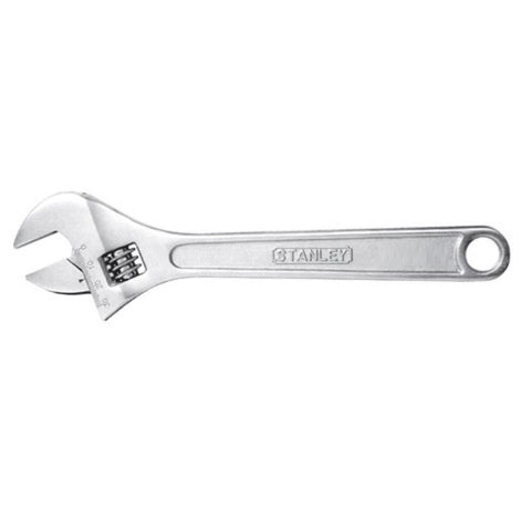 Stanley 200mm Adjustable Wrench - Steel Shifting Spanner