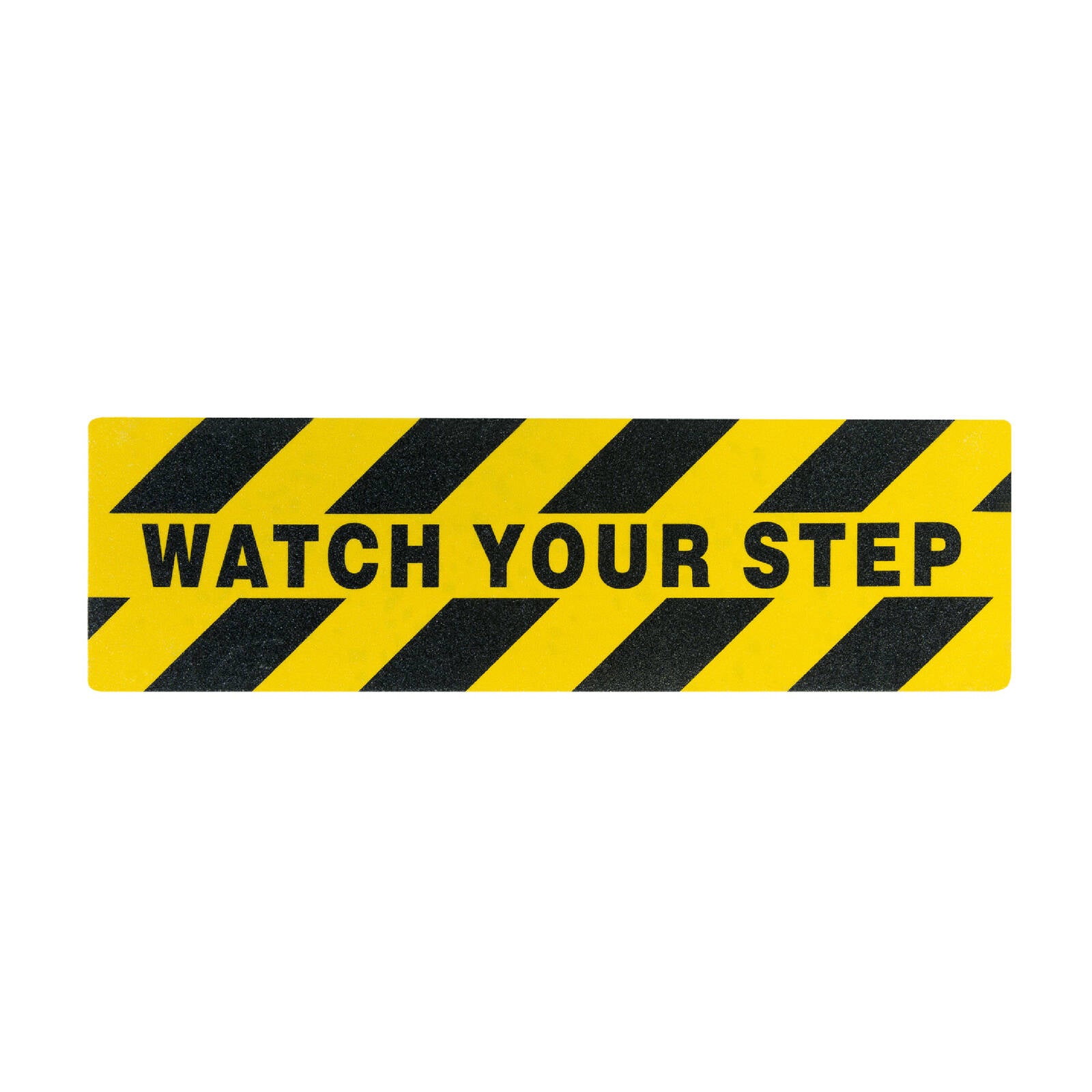 Croc Grip 500 x 150mm XL Watch Your Step Yellow and Black Anti-Slip Step