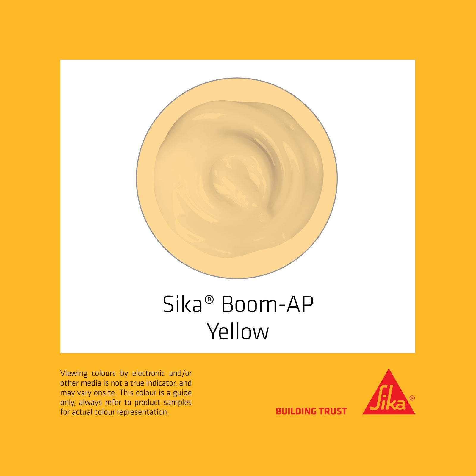 Sika 500ml Boom Expanding Foam Filler, Paintable, Sandable, Light Yellow