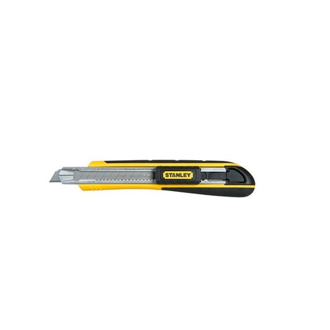 Stanley FatMax 9mm Snap Off Knife, Rubber Grip, Lockable, Blade Storage