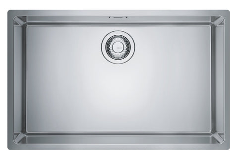 Franke Maris 700mm single bowl sink 50L - 18/10 stainless steel, made in Switzerland - MRX210-70