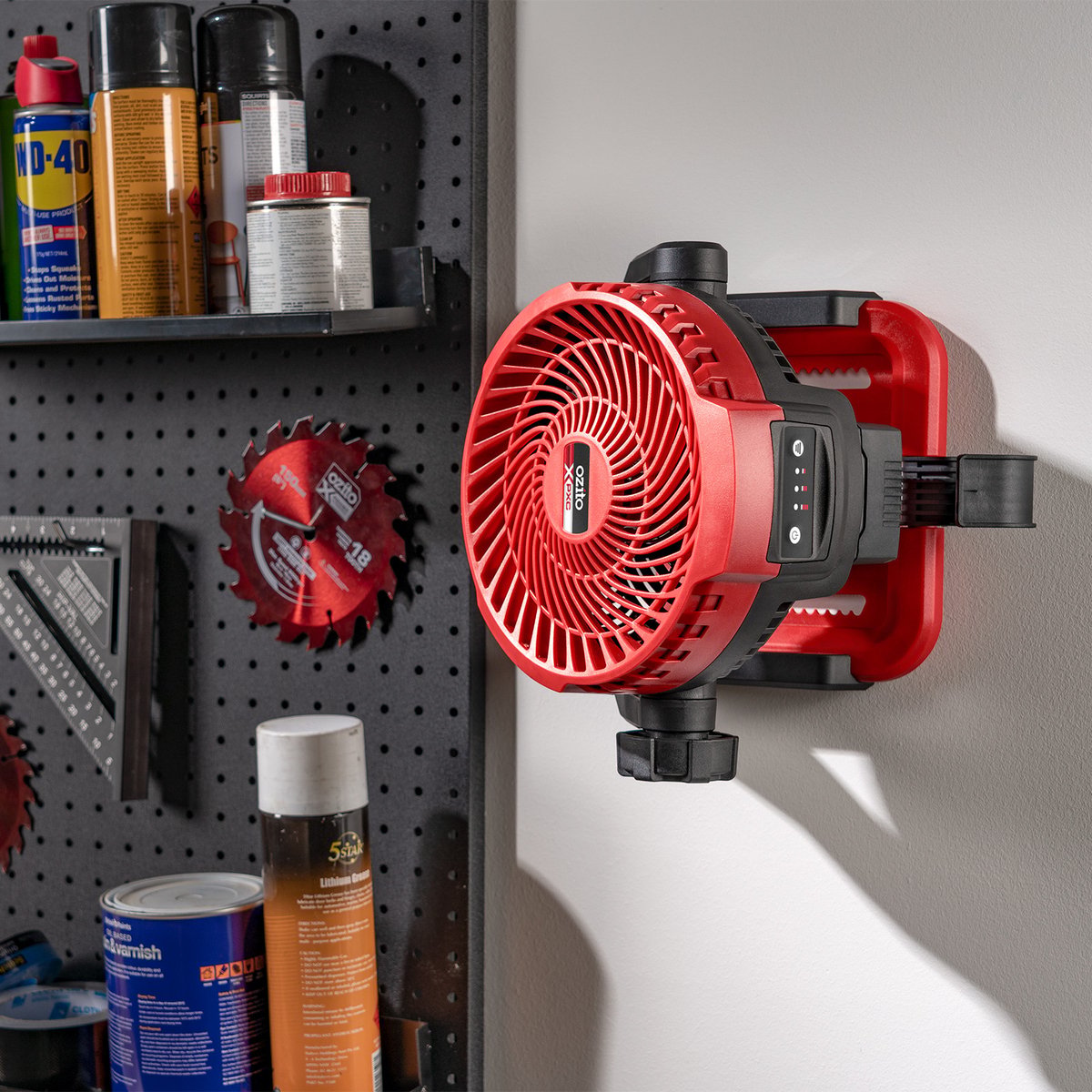 Ozito PXC 18V Cordless Portable Fan - Skin Only PXPFS-018