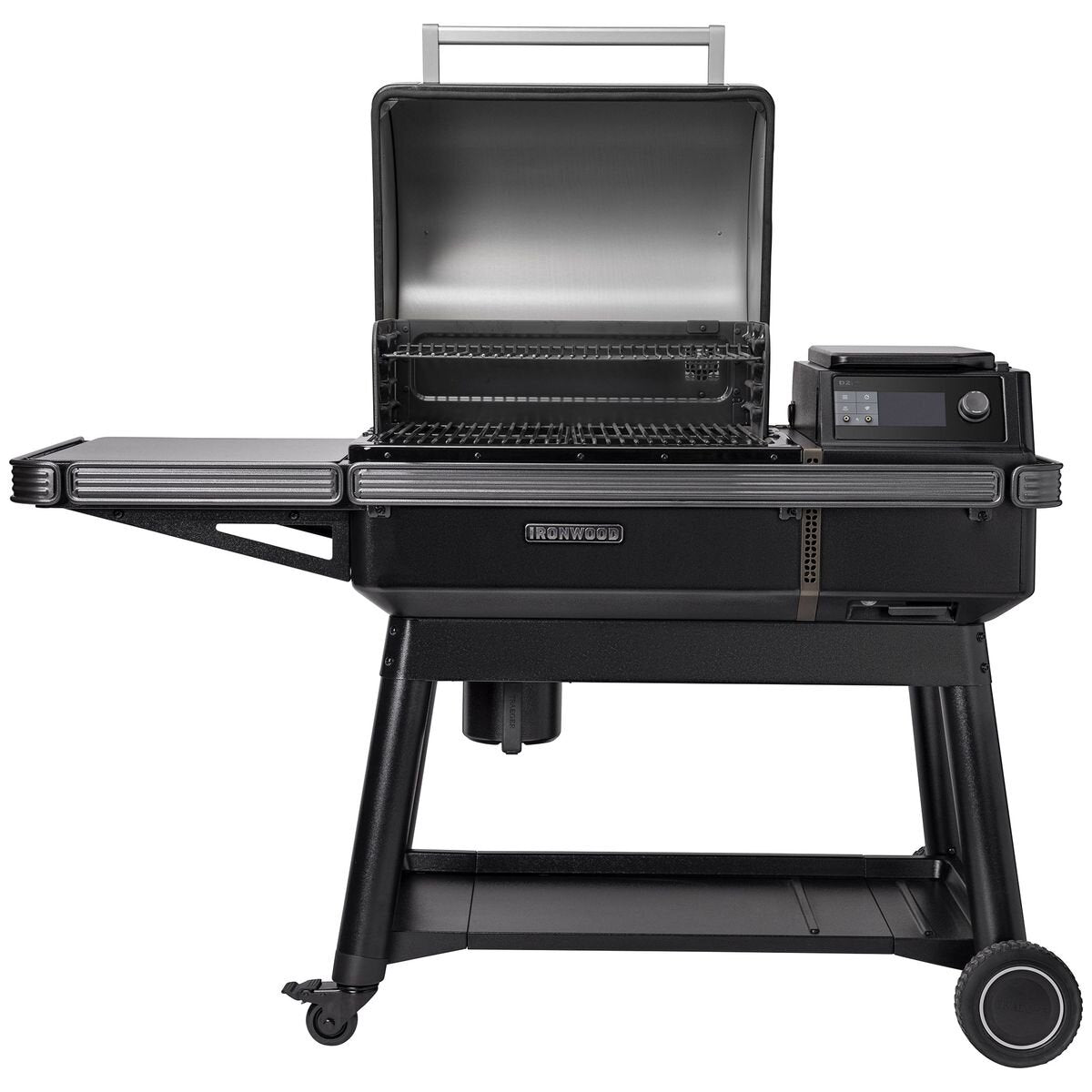 Traeger Ironwood Pellet Wood Grill - WiFIRE, Dual Meat Probes, Black Cabinet - TFB61RLGG