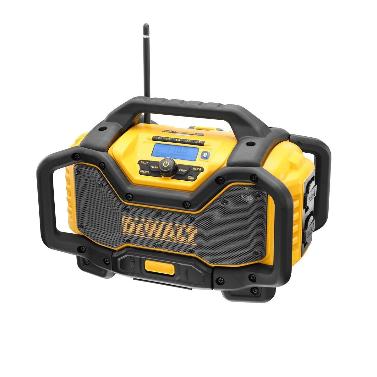 DeWALT 54V/18V FlexVolt Bluetooth Jobsite Radio with Charger - FM, Weather Resistant DCR027-XE