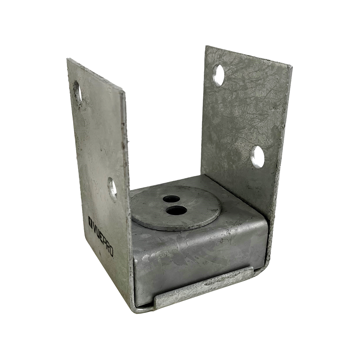 VUEPRO 90mm Galvanised Bolt Down Post Support - Each