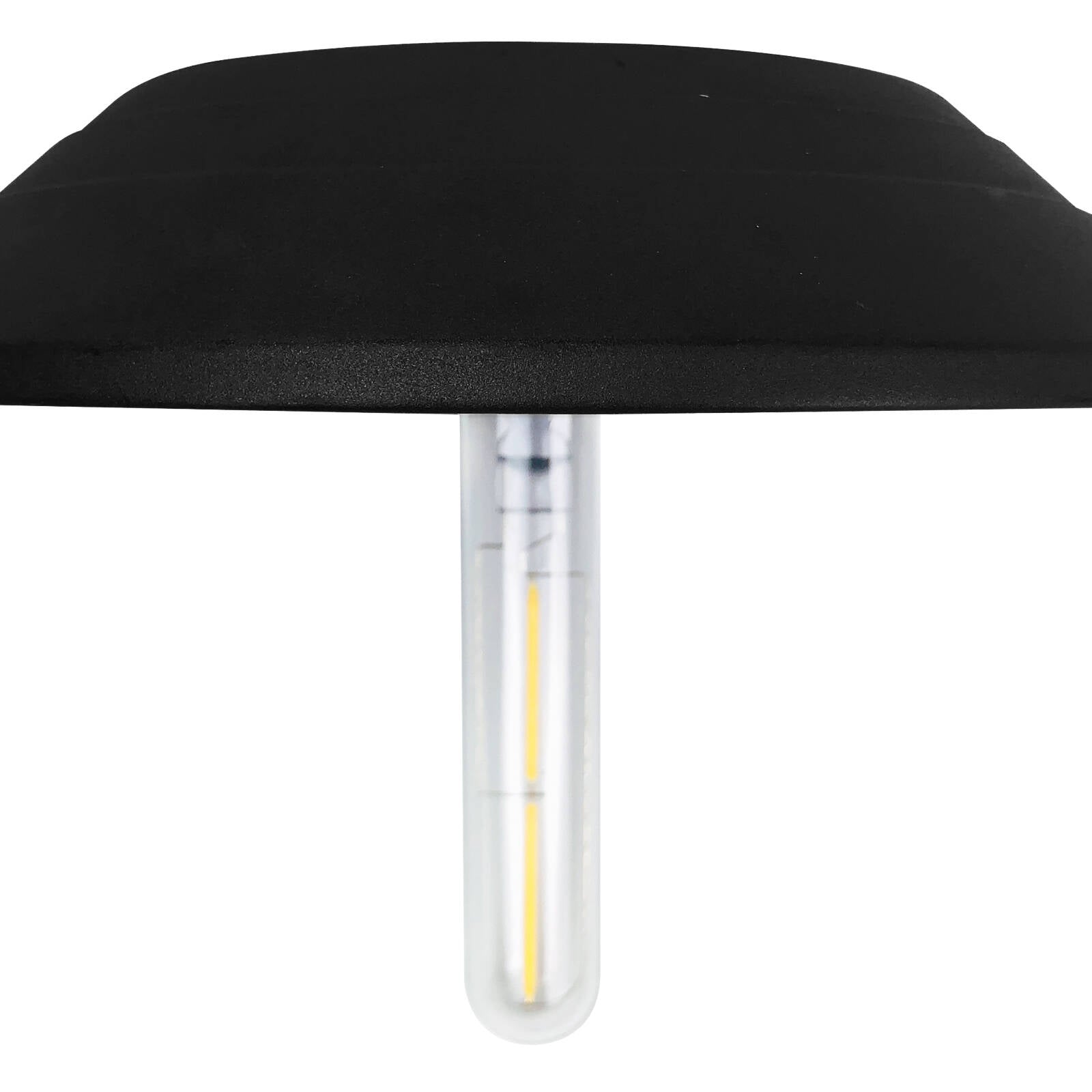 Luxzone 60cm Aluminium LED Solar Pathway Light 30 Lumens Dusk to Dawn QWPL20096-BLK