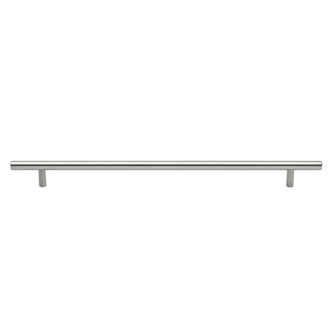 Prestige 320mm Brushed Nickel Steel Round Pull Handle for Cabinets & Drawers