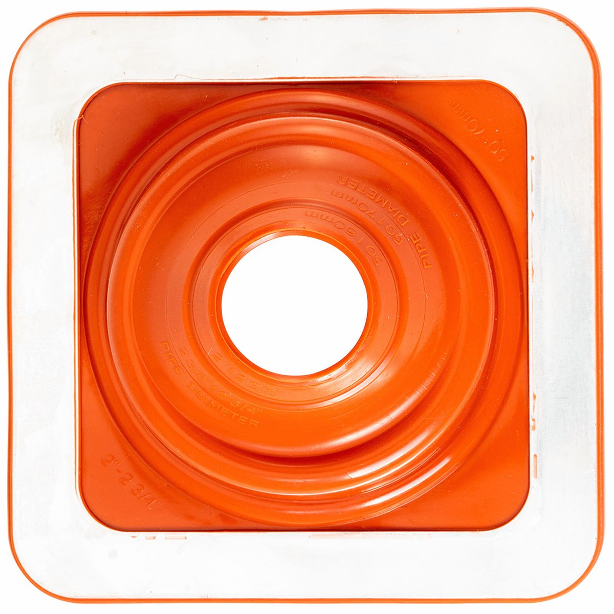 Deks Dektite Premium 50-70mm Roof Flashing - Red Silicone High Temp