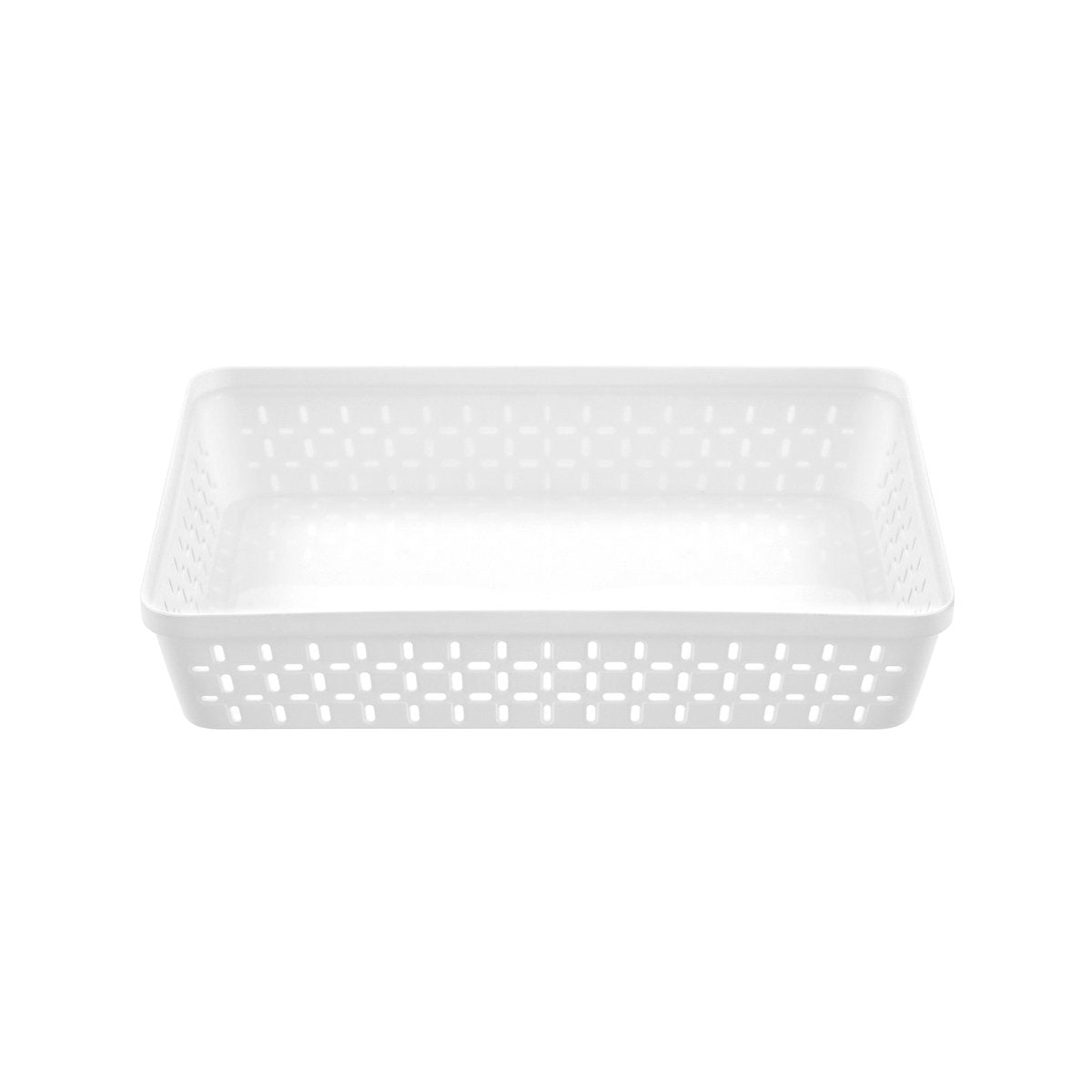 Boxsweden Kept 34.5 x 25 x 6.5cm 4.7L Large White Organiser Tray