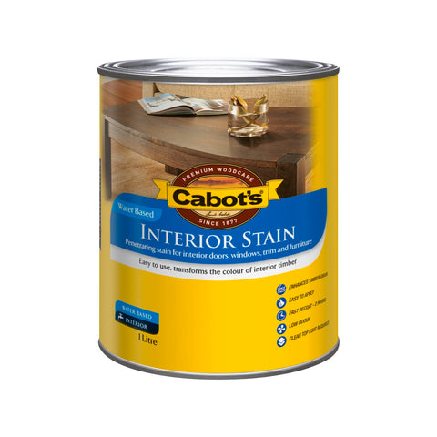 Cabot's 1L Tint Base Water Based Interior Timber Stain