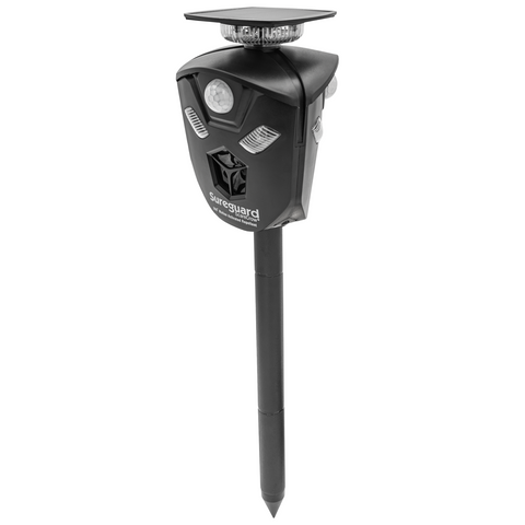 Sureguard Scarecrow Motion Activated Ultrasonic Animal Repellent Outdoor
