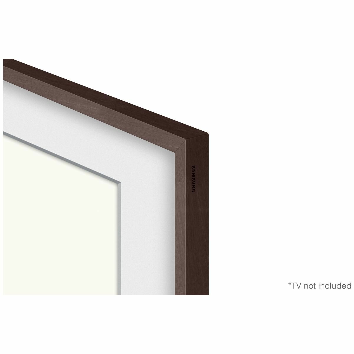 Samsung Modern Frame bezel for 50 inch The Frame TV - Magnetic snap-on, Brown - VG-SCFA50BWBRU