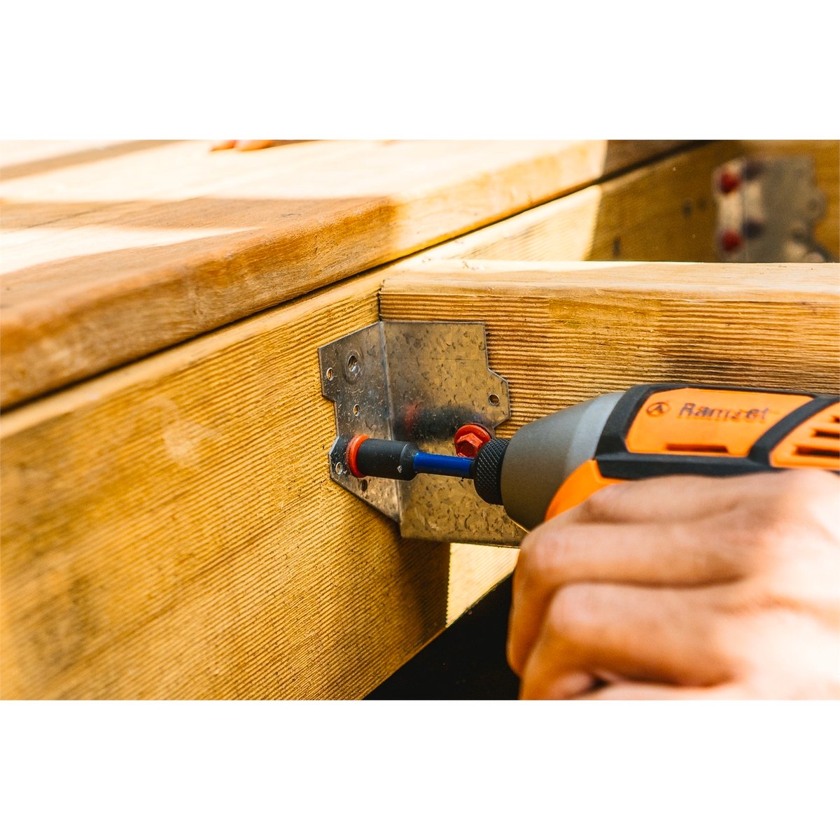 Pryda 12G x 35mm Galvanised Hex Head Timber Connector Screw 250 Box