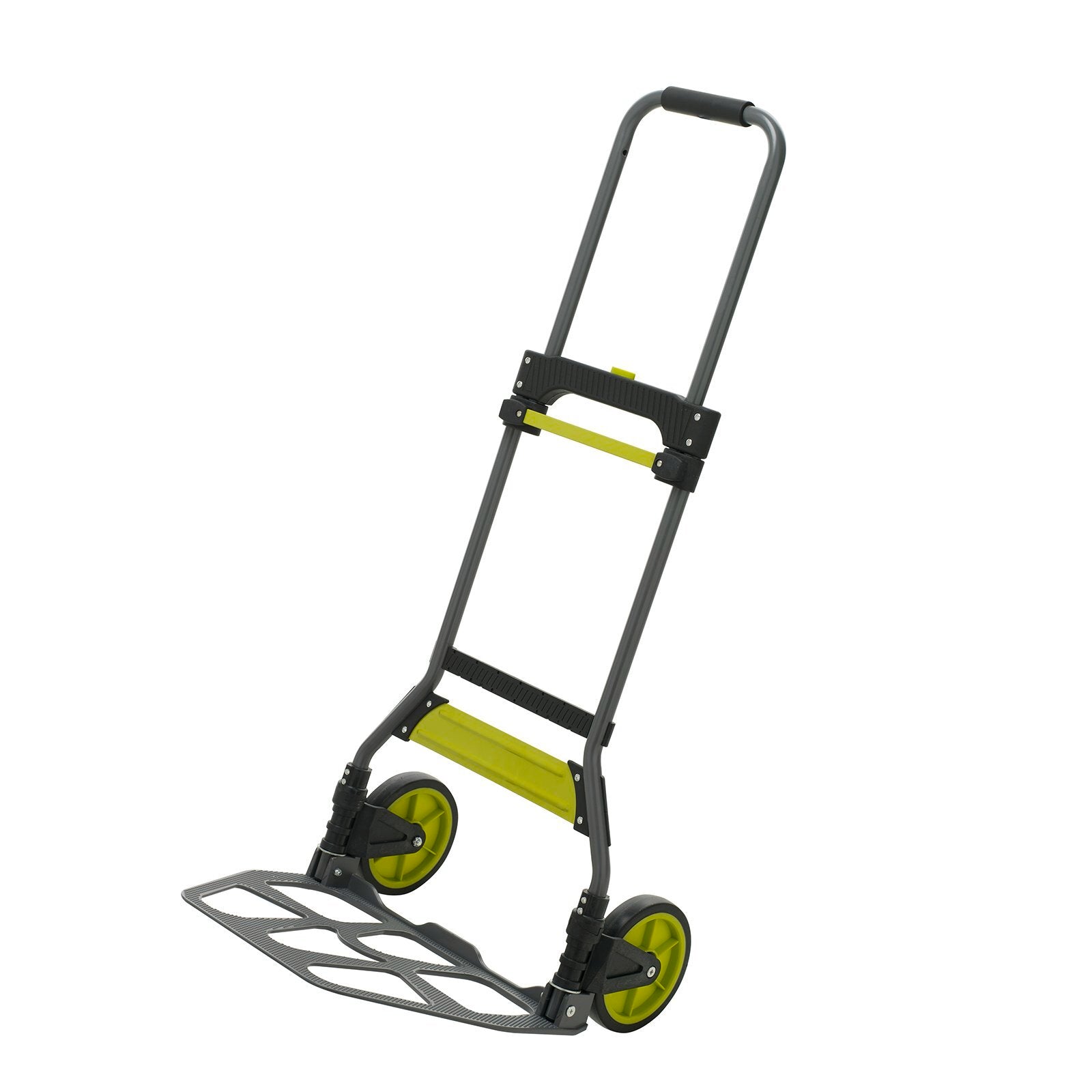 Toplift 100kg Folding Hand Trolley Steel & Aluminium Adjustable