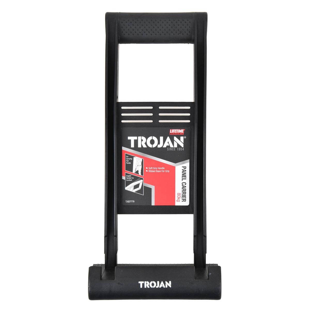 Trojan Panel Carrier, 80kg Capacity, Angled Soft-Grip Handle