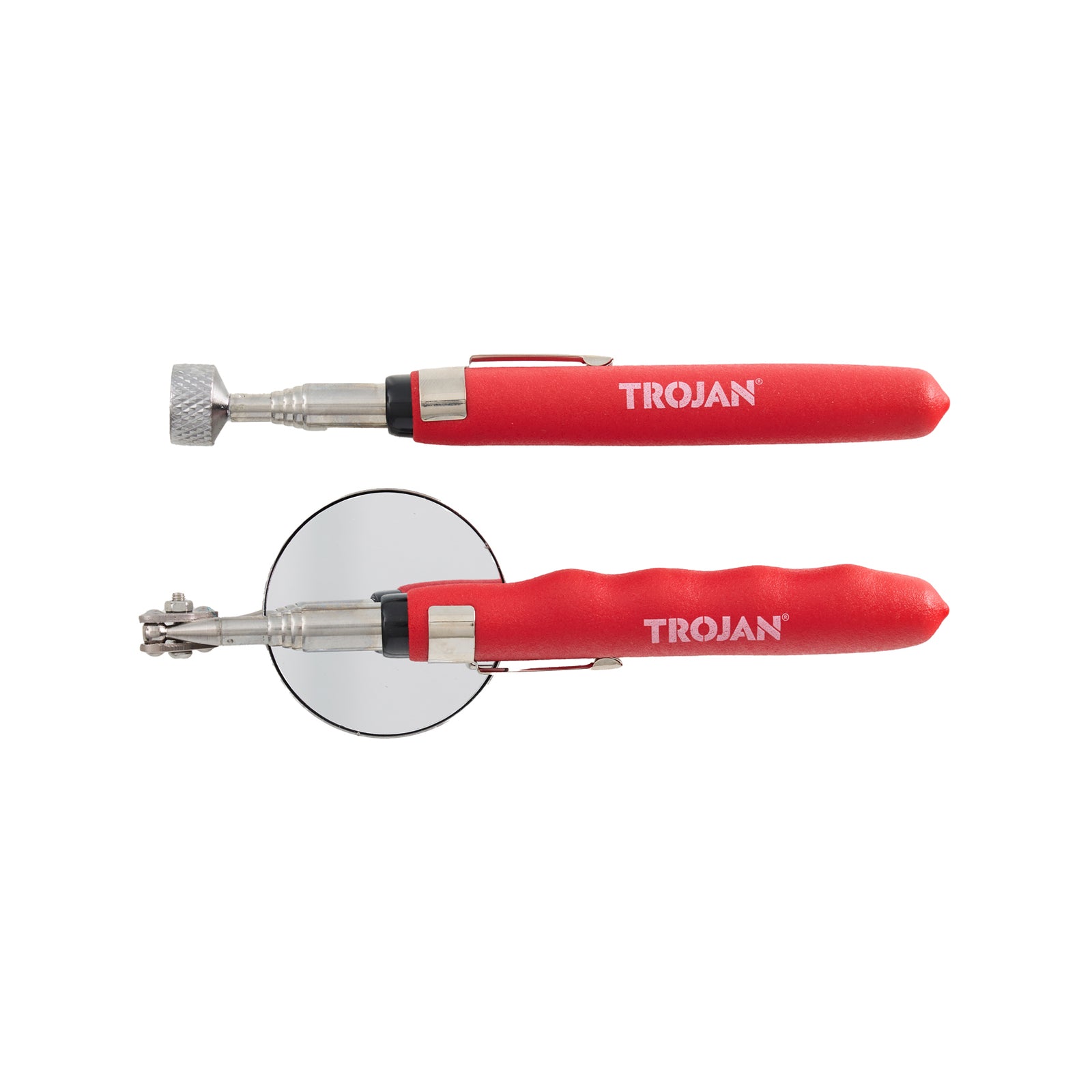 Trojan Telescopic Mirror and Pick Up Set with Magnetic Retrieval Tool