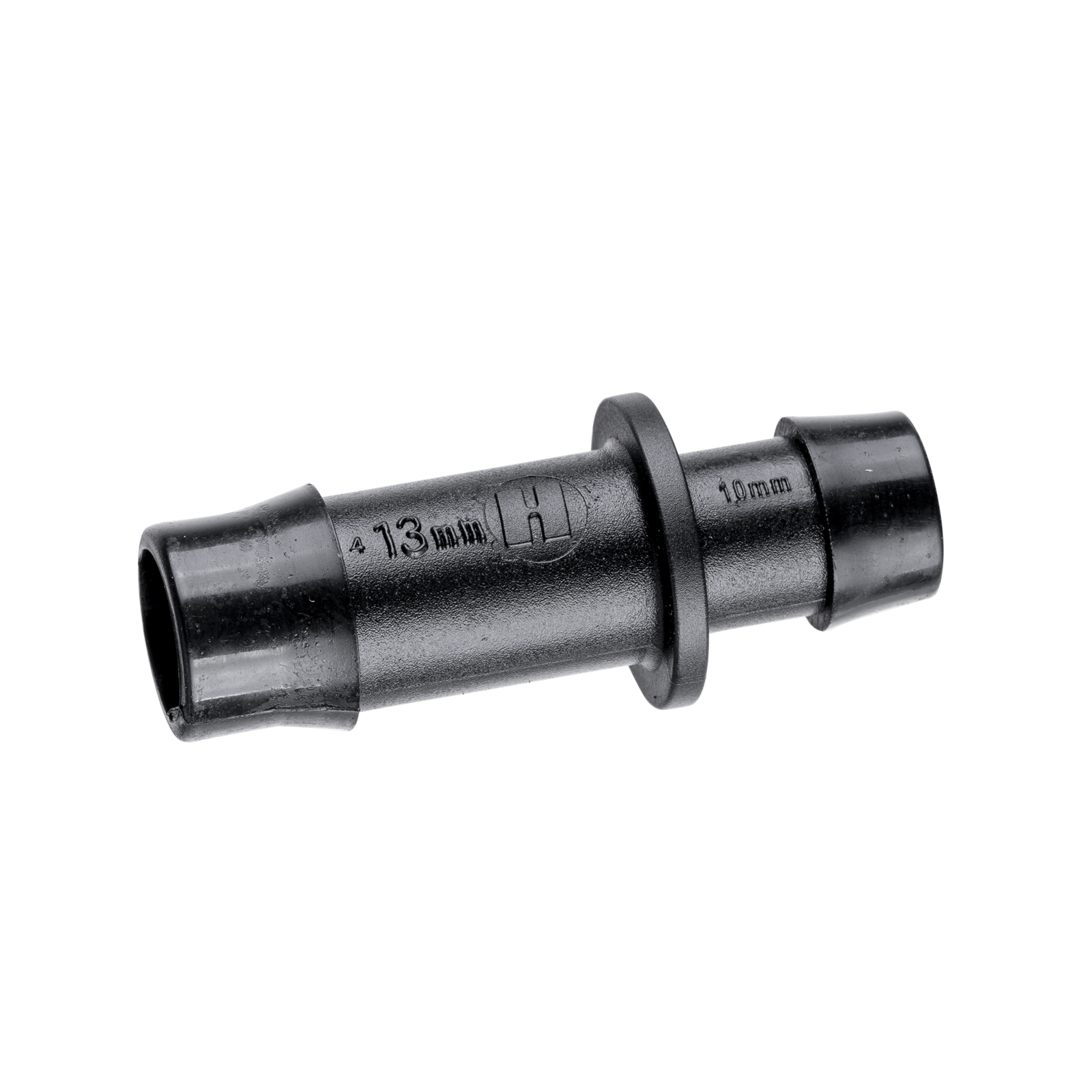 Holman 13 x 10mm Barbed Poly Take Off Joiner Adaptor - Black