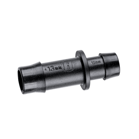 Holman 13 x 10mm Barbed Poly Take Off Joiner Adaptor - Black