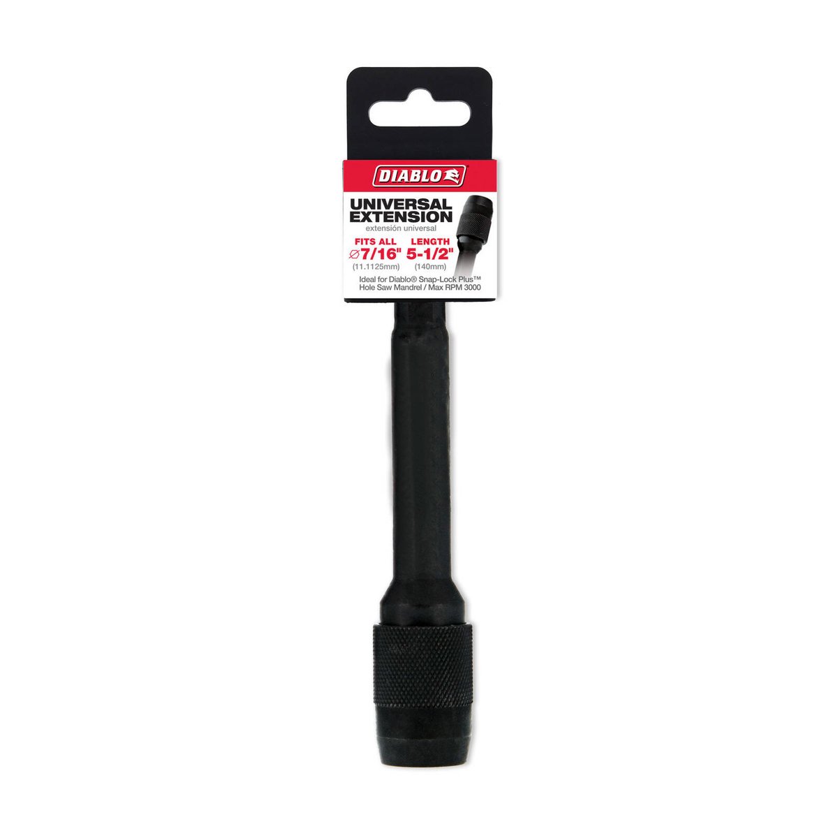 Diablo 140mm Universal Extension for Drills - Quick-Change Tool Accessory - SuperSaverAU - view 1