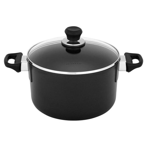 Scanpan Classic Induction 26cm 6.5L Tall Dutch Oven - Black, Stratanium Non-Stick - 17246