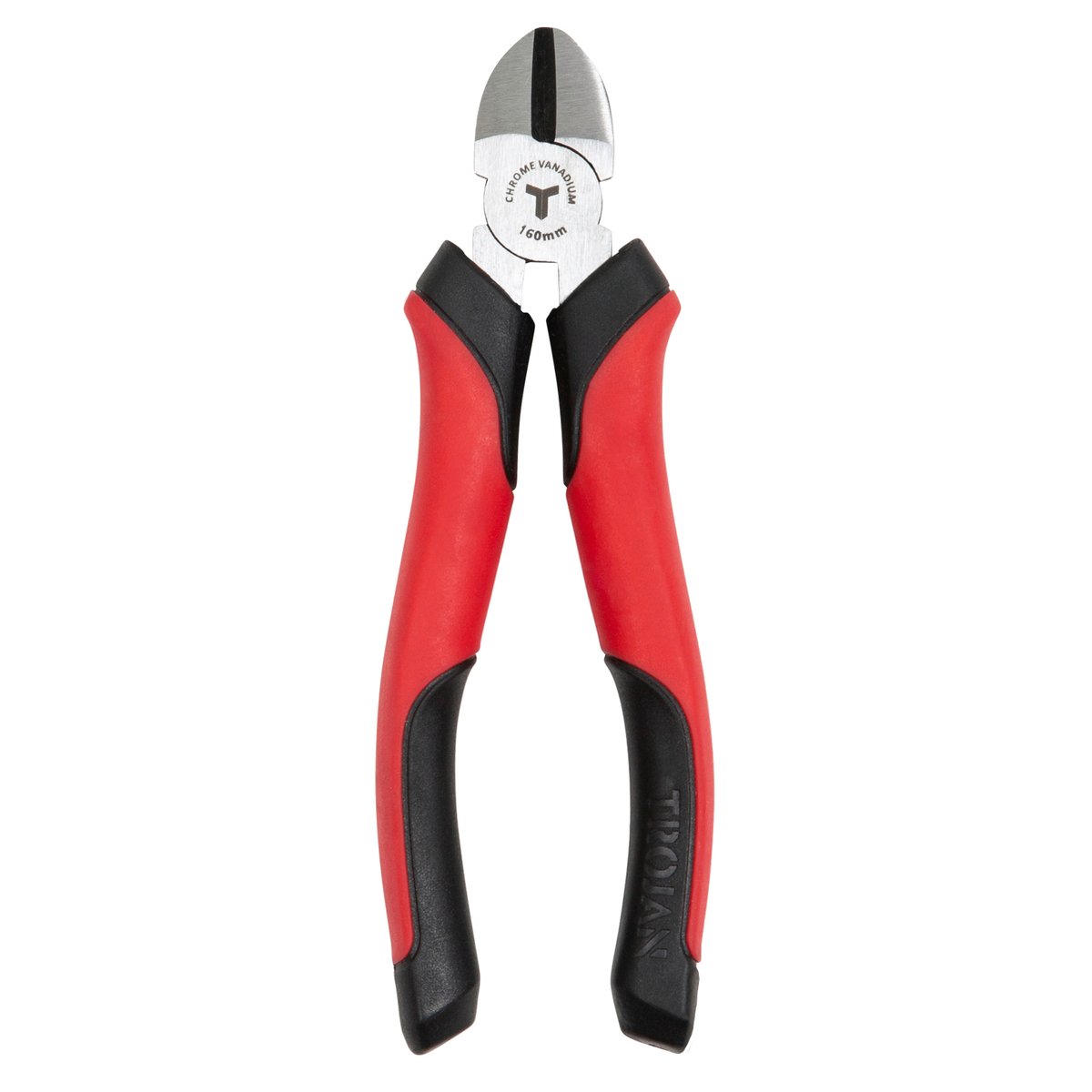 Trojan 160mm Side Cutting Plier Red and Black CRV