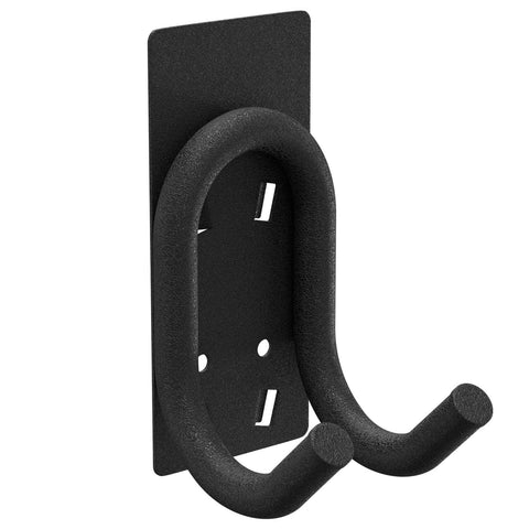 Rack It 1000kg Double Hook, Black Powder Coated Steel Storage Accessory for Shelving Uprights