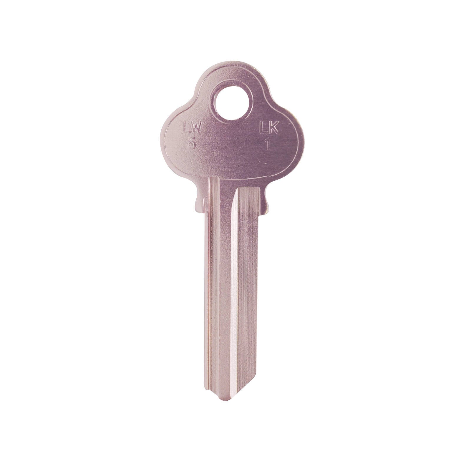 EHI LW5 Rose Gold Blank Key, Aluminium Titanium Alloy, for Key Cutting