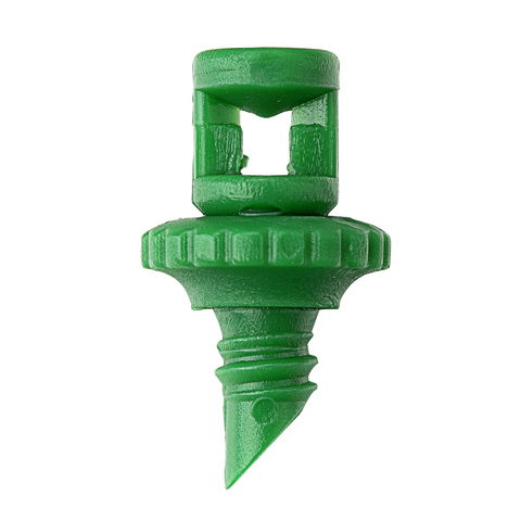 K-Rain 4mm 360 Degree Single Piece Jet - 10 Pack Green