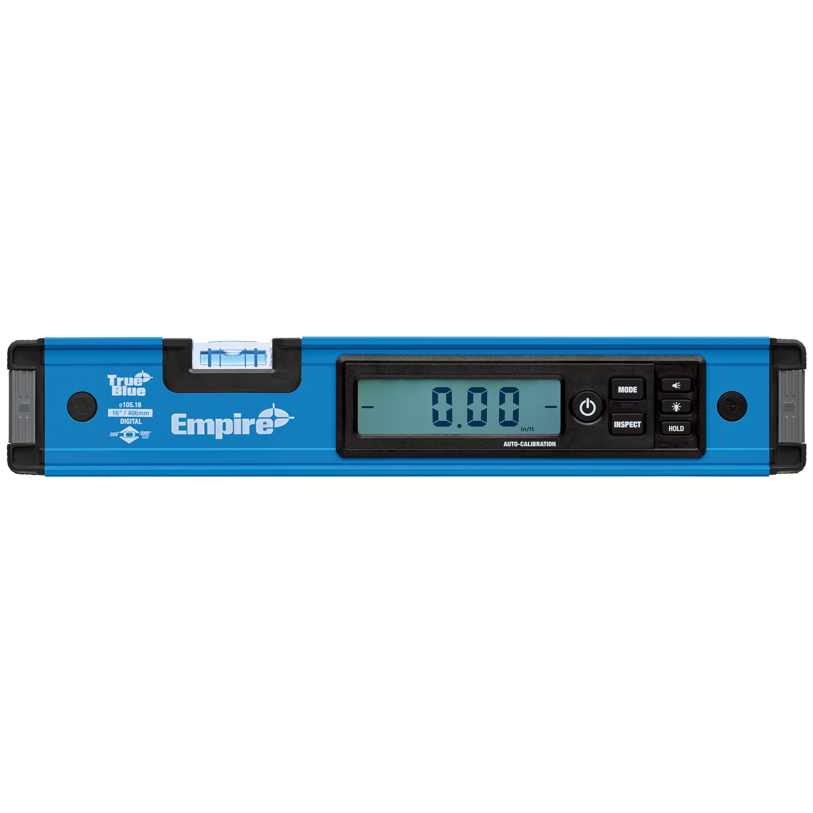 Empire 400mm Digital Spirit Level, Aluminium, Waterproof, Angle Display E105.16