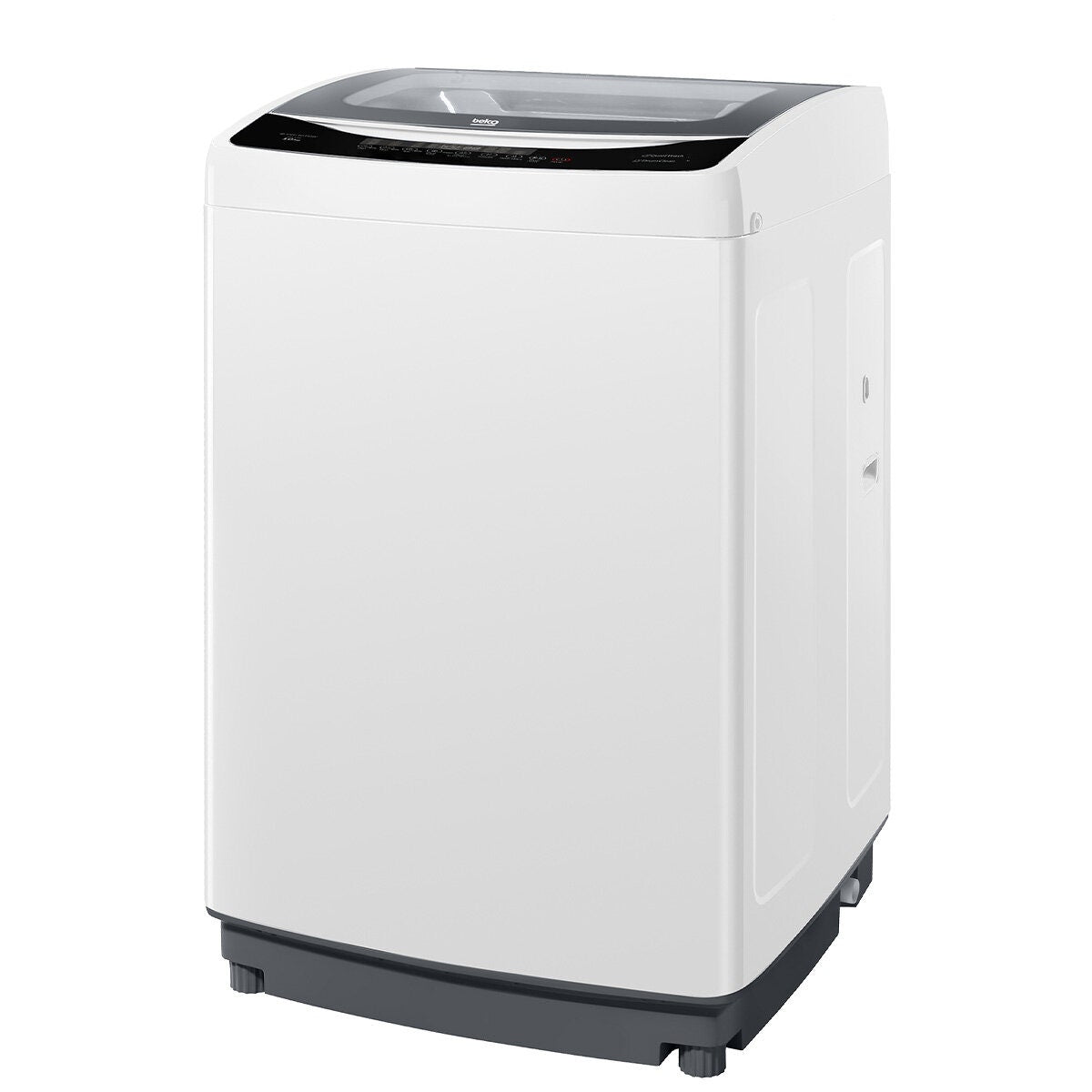 Beko 10kg Top Load Washing Machine - Soft Close Lid, Full Touch LED Display, 10 Programs - BTL10W