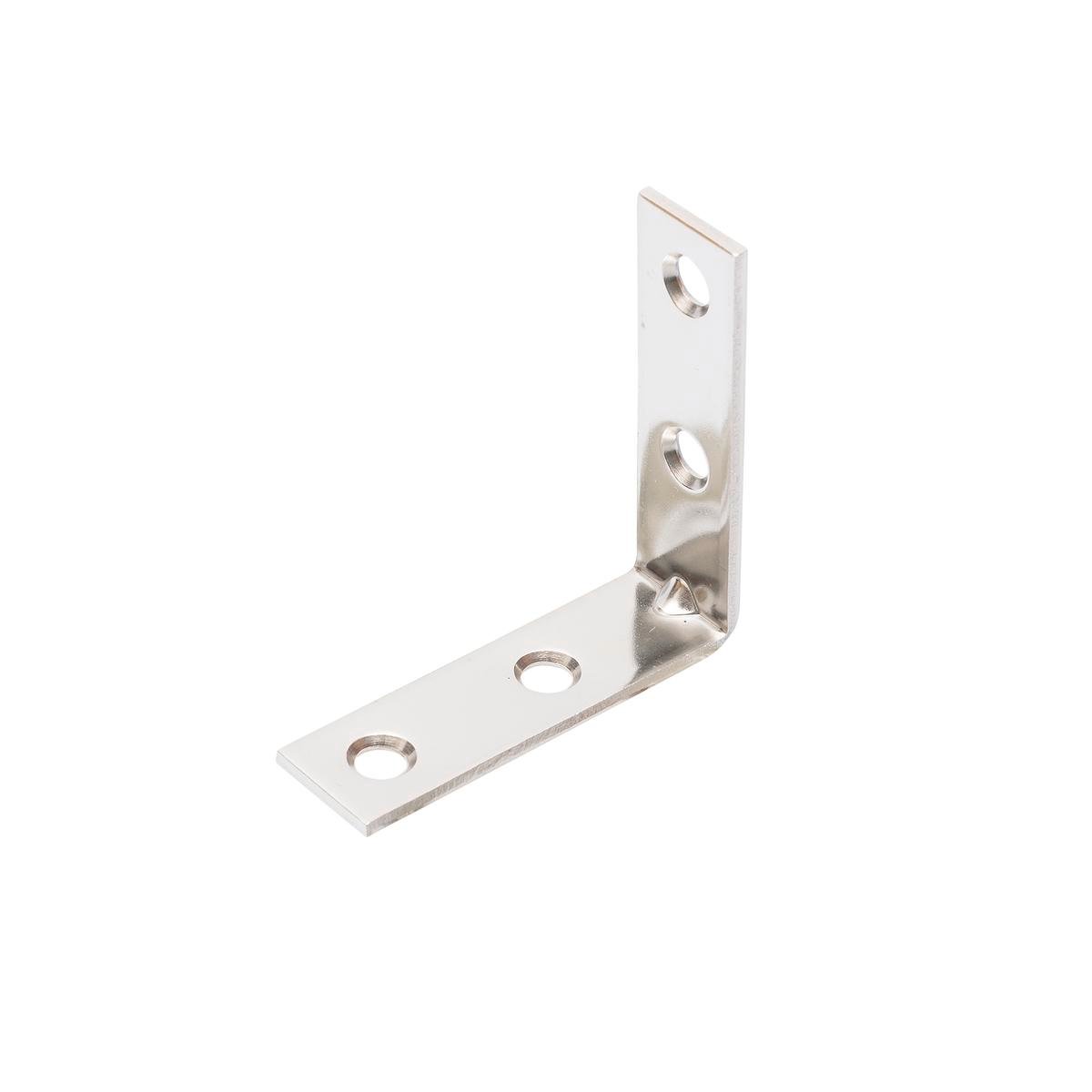 Zenith 50mm Stainless Steel Angle Bracket 4 Pack - Durable - Corrosion Resistant - SuperSaverAU - view 1