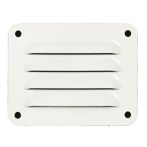 Haron Aluminium Wall Vent - 100 x 75mm - White - Durable - Airflow - SuperSaverAU - view 1