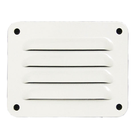 Haron 100 x 75mm Aluminium Pressed Wall Vent White