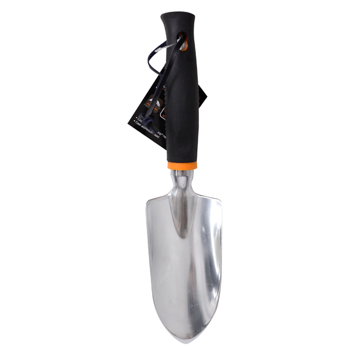 Fiskars Aluminium Trowel, 315mm, Cast Aluminium Head, SoftGrip Handle
