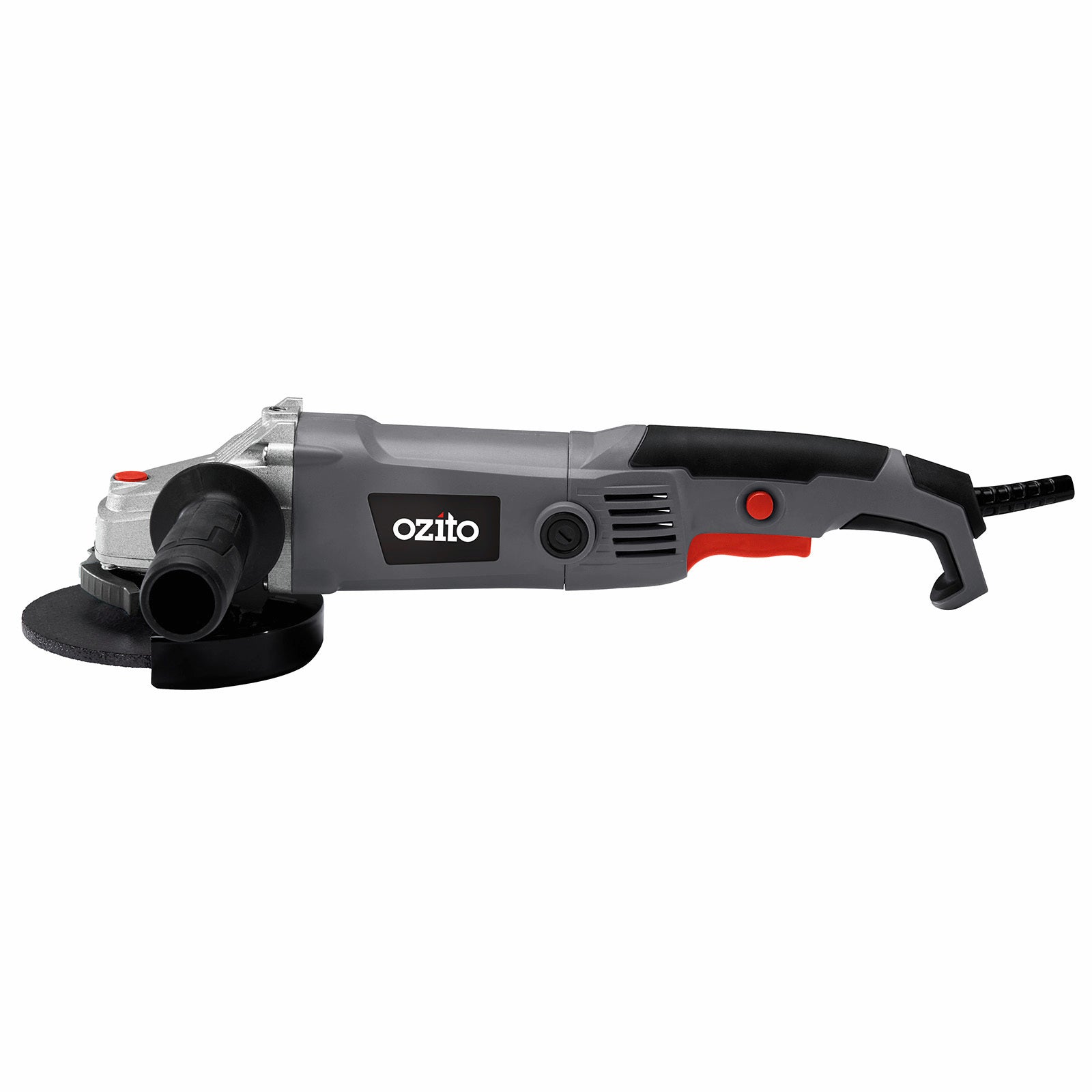 Ozito 125mm 5in Angle Grinder Kit 1200W 12000rpm Side Handle Spindle Lock AGS-0125