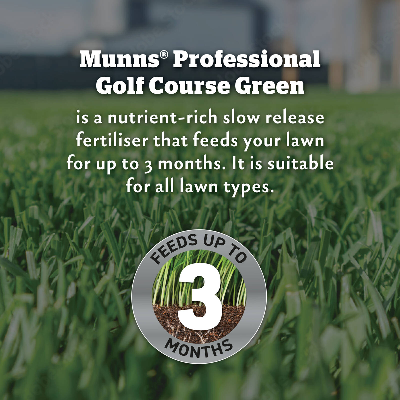 Munns Professional 2.4L Golf Course Green Lawn Fertiliser Hose-On