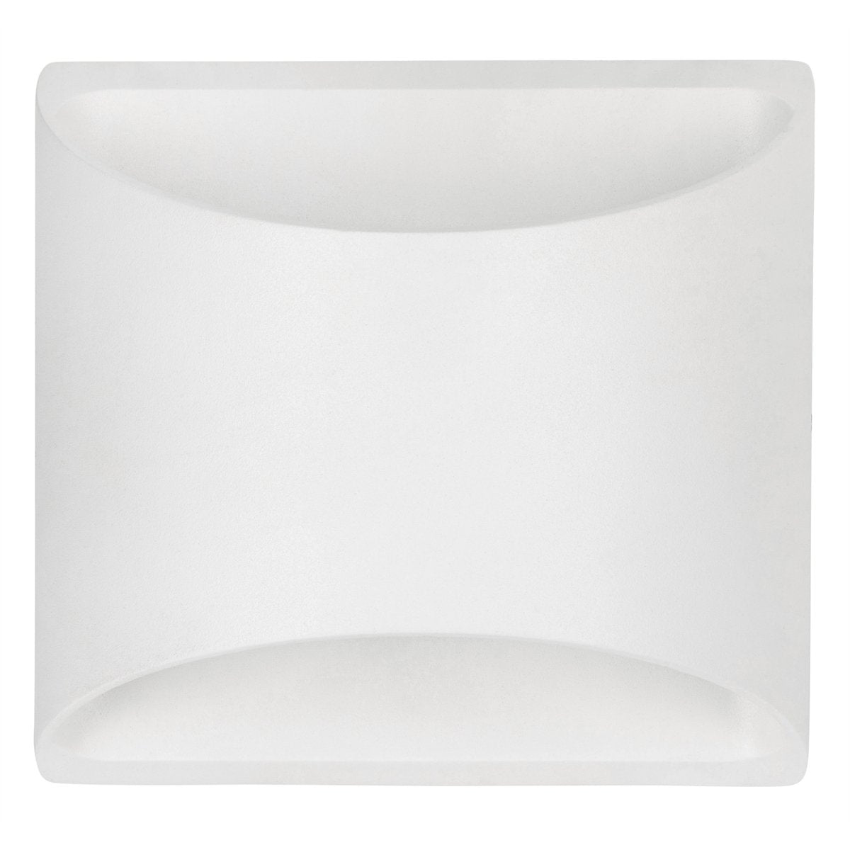 Brilliant 8W Binley White Aluminium Up Down Wall Light IP44 21304/05