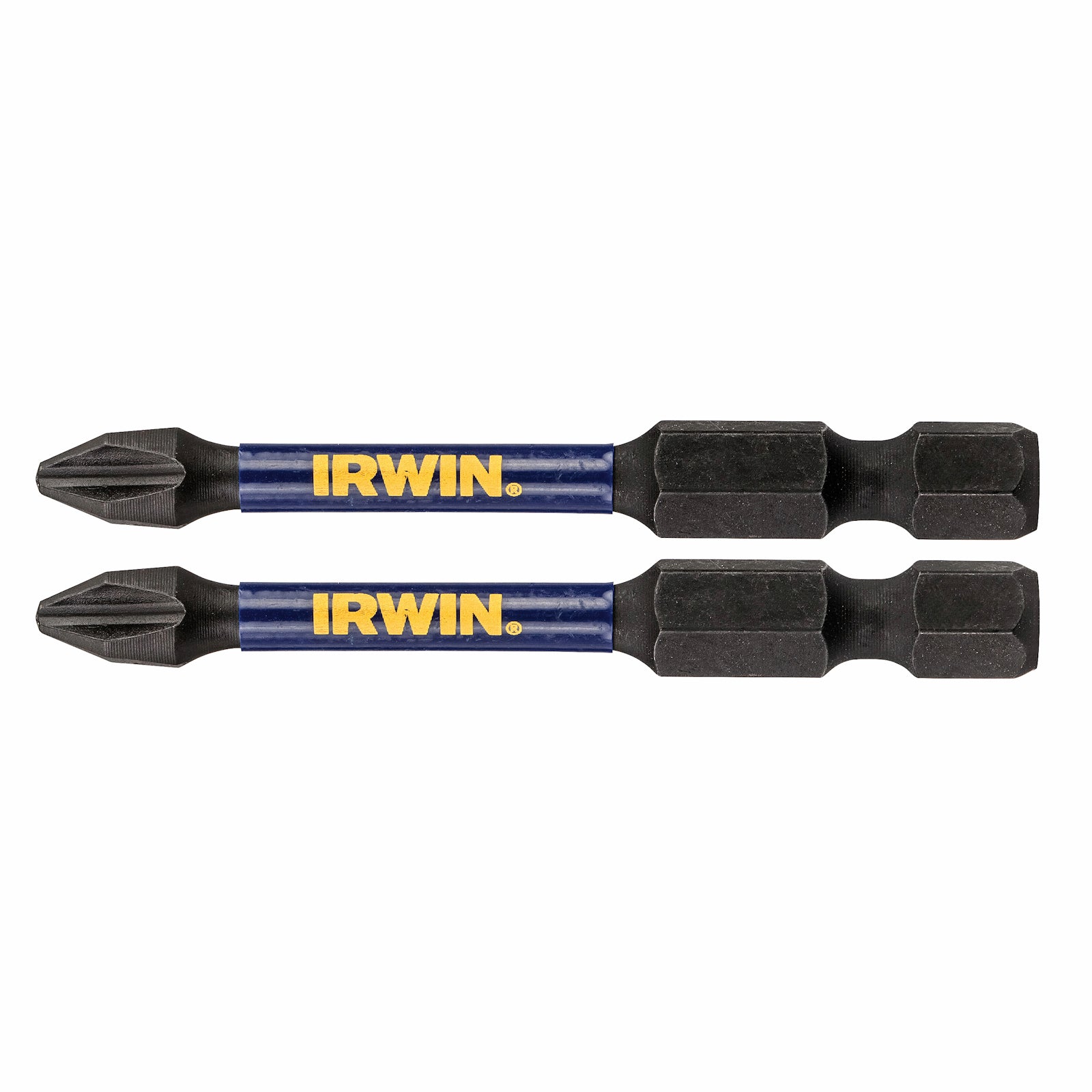 Irwin 57mm Impact Pro Performance PH2 Phillips Driver Bits 2 Pack