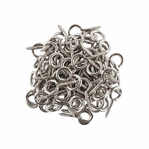 Everhang Screw Eye Hooks - 7mm - Steel - Easy to Install - SuperSaverAU - view 1